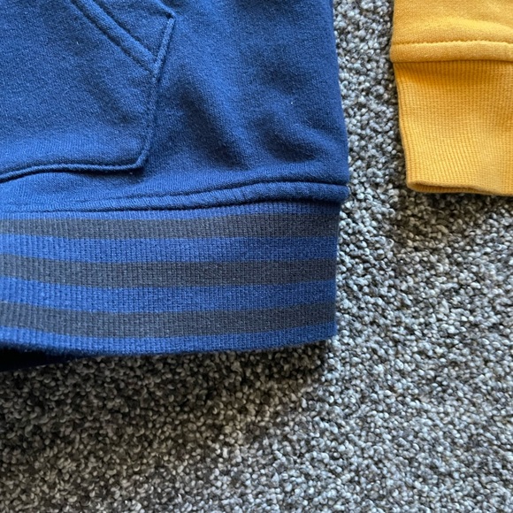 Adidas Crew Neck Two Tone Zip Up Sweatshirt - Picture 2 of 5